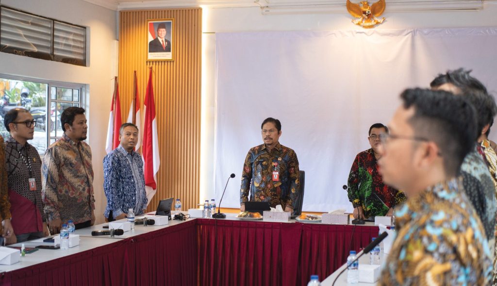 Tekankan Pentingnya Digitalisasi Irjen Kementerian ATR/BPN Lakukan Monev Kinerja PTSL Dilingkungan Kanwil BPN Kepri