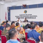 Pesan Wamen Ossy ke Jajaran Kanwil BPN Provinsi Bengkulu: Peraturan Perundangan Harus sebagai Prinsip