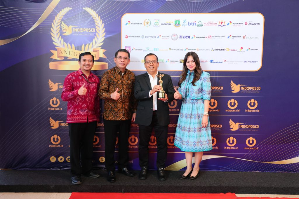 Kementerian ATR/BPN Terima Penghargaan dari INDOPOSCO atas Diseminasi Strategi Komunikasi yang Paling Masif